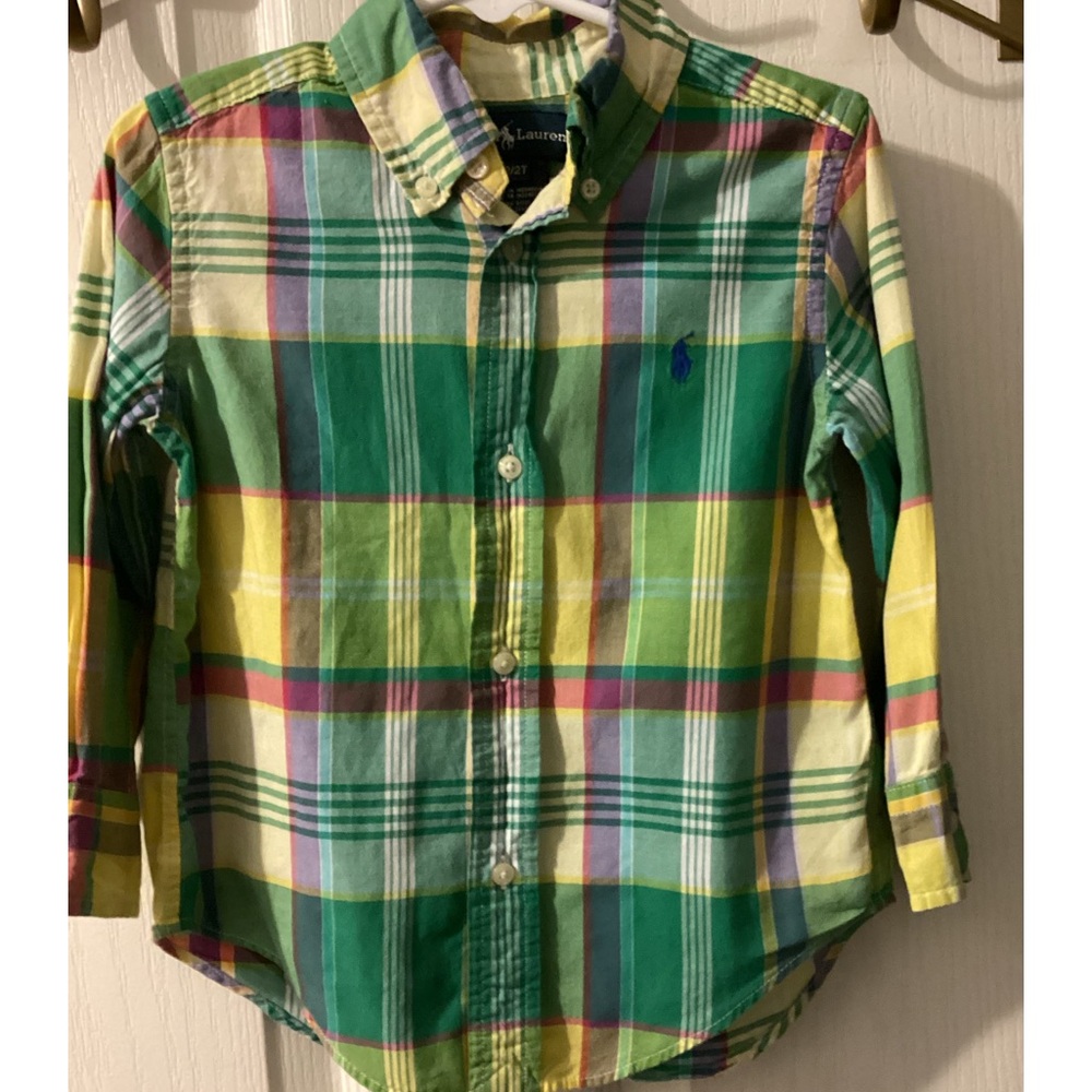 Ralph Lauren button down shirt size 2/2T